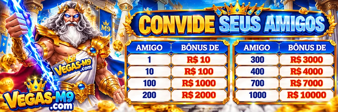 Vegas M9: convide seus amigos